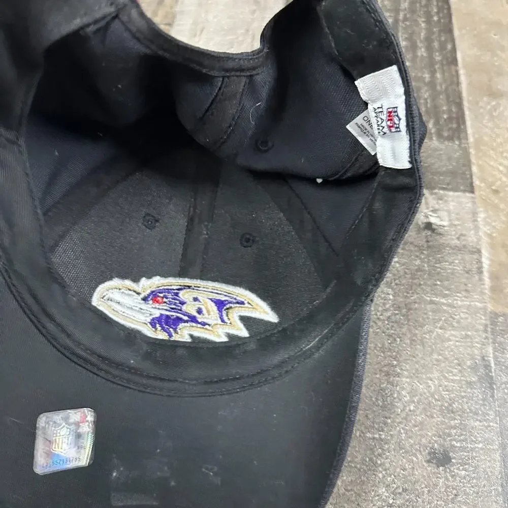 NFL Team Apparel‎ Baltimore Ravens Cap Hat One Size Black